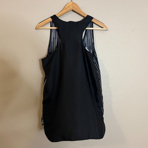 Miss Wu Silk Designer Tank-Like New Size 2 - Picture 4 of 9